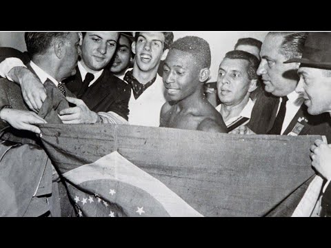 Pele vs Sweden 1958 World Cup Final
