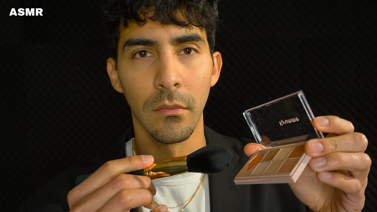ASMR | The Guy Who Applies Your Foundation (Roleplay)