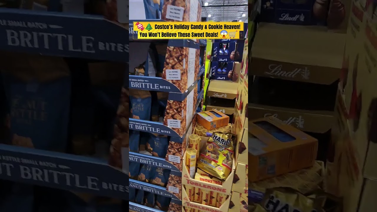 Sweet holiday finds at Costco! 🍫🎄 From candies to cookies — these festive treats are irresistible! 😋