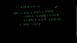 Convoultion Example | Delta function * Triangular function