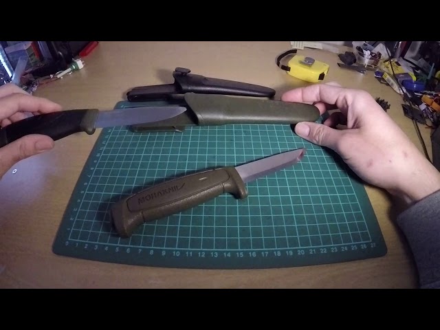 Vídeo relacionado con Mora FT01755 Cuchillo a Lama Fissa, Negro/Gris, Talla única