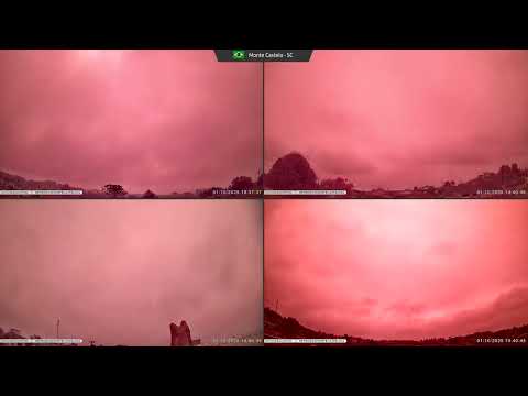 Timelapse do céu - Uma semana em alguns instantes em Santa Catarina - Monte Castelo - 06/10/2025