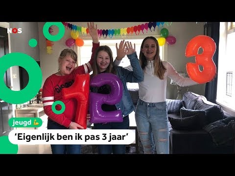 Lieke is maar één keer per 4 jaar jarig