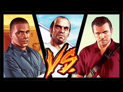 Trevor vs Franklin VS Michael - Battaglia Rap Epica di GTA 5 - Manuel Aski