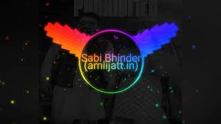 PROHIBITED Sabi Bhinder song Bass Boosted