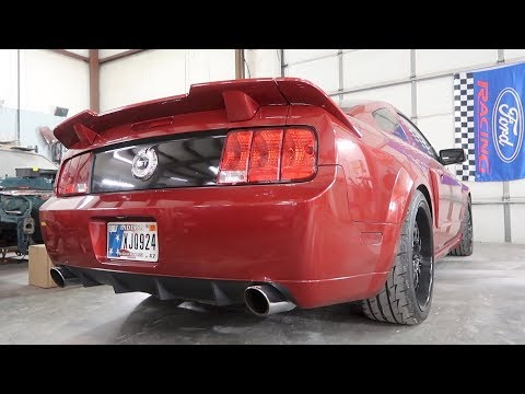 Mustang S197 Roush 3 Piece Spoiler Install GTCS
