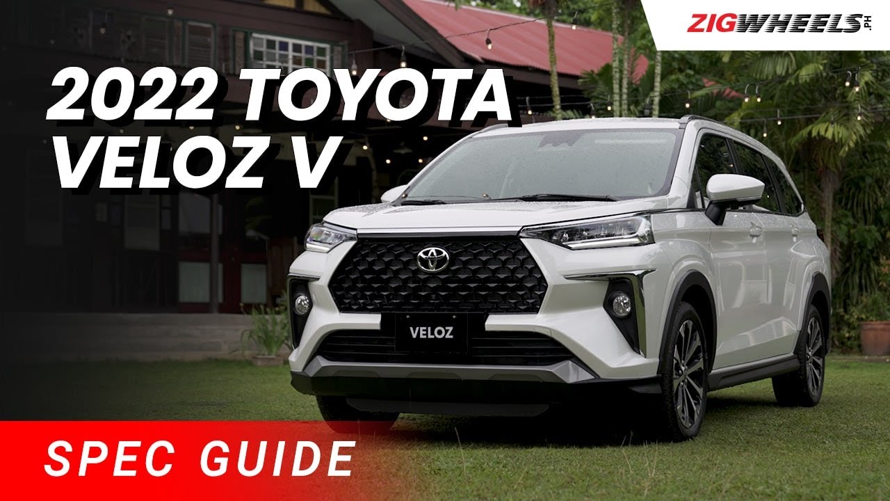 Toyota Veloz V 2022 Spec Guide | Zigwheels.Ph