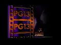 2001 Starz PG13 Rating Graphic