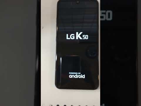 LG K50 (802LG) 起動画面