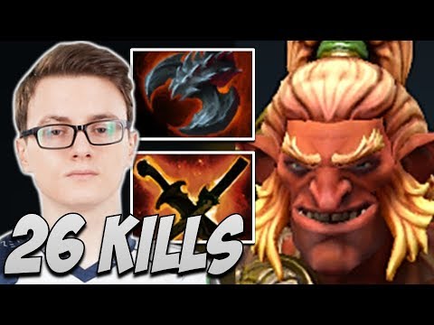 Liquid.Miracle Troll Warlord with 26 KILLS | Dota Gameplay