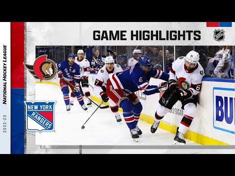 Senators @ Rangers 3/2 | NHL Highlights 2023