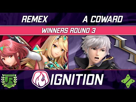 Ignition 257 WINNERS ROUND 3 - Remex (Pyra & Mythra) vs A Coward (Robin)