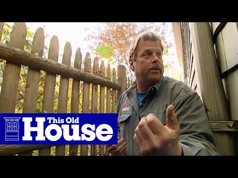 Part of a video titled How to Grade Around a Foundation | This Old House - YouTube