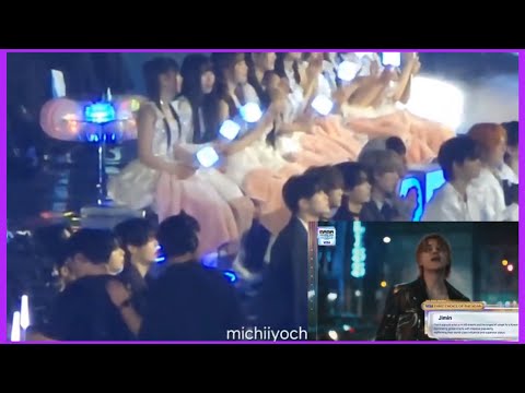 Zerobaseone Reaction to JIMIN Daesang ‘Fans’ Choice of the Year’ MAMA 2024