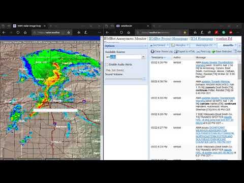 3/22/19 Tornado Outbreak NOAA Weather Radio WXK38 Amarillo Texas Area