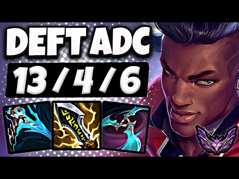 Deft Lucian vs Draven ADC [ TripleKill ] Korea Master Patch 25.13 ✅
