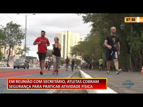 Atletas cobram segurança para praticar atividade física em avenidas de Teresina 18 02 2021