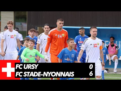 FC Ursy 0-6 FC Stade-Nyonnais (2ème ligue vs Challenge League) | 32ème finale Coupe Suisse 24/25