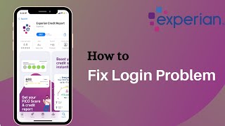 How to Fix Experian Credit Report Login Error on iPhone