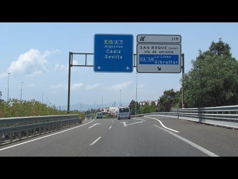 Spain: A-7 Guadiaro - Algeciras