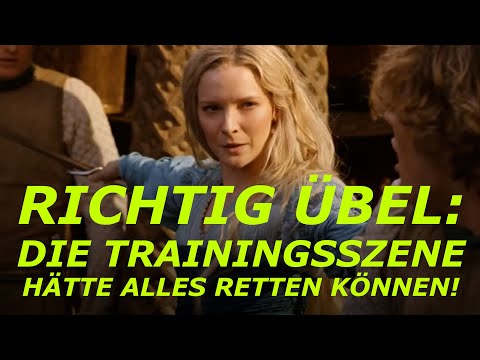 Ringe der Macht - Analyse der Trainingsszene und Vergleich mit u.a. House of the Dragon