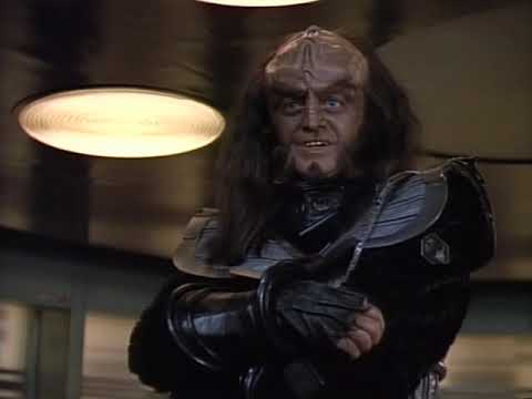 Lt. Worf Speaks With Gowron