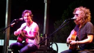 ACOUSTIC We The Kings &quot;She Takes Me High&quot; in Tulsa