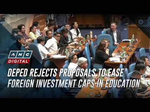 DepEd rejects proposals to ease foreign investment caps in education