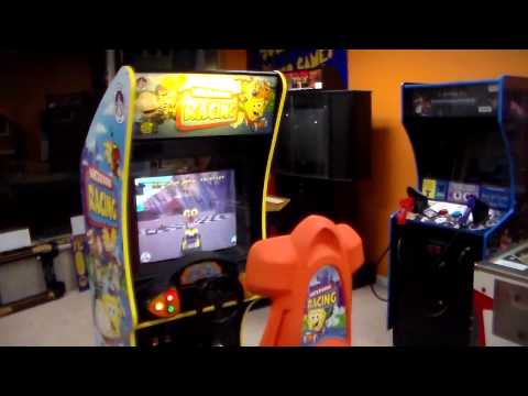 Most People Have Never Seen This Nicktoons Racing Arcade Cabinet!