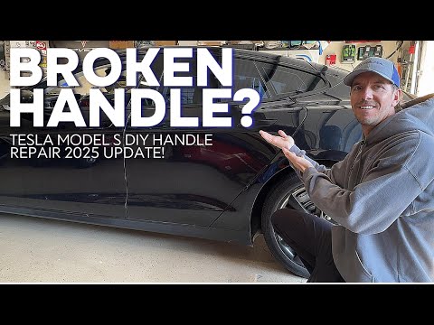 Repair and Replace your Tesla Model S door handle 2025 Update!