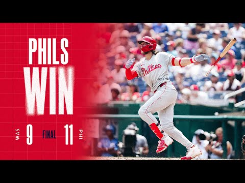 Phillies vs. Nationals Game Highlights (8/17/25) | MLB Highlights