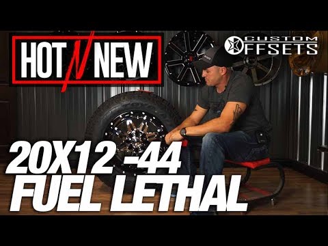Hot n New Ep. 81: Fuel Lethal 20x12 -44 Black & Milled