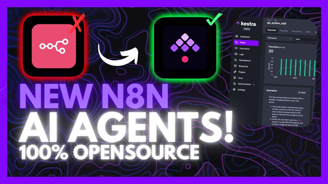 Kestra IS THE N8N KILLER! Automate Your Life With AI! (Open Source)