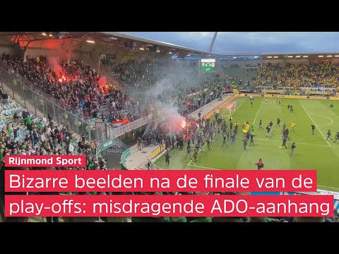 BIZAR! ADO-aanhangers zoeken Excelsior-fans op waarna rellen ontstaan