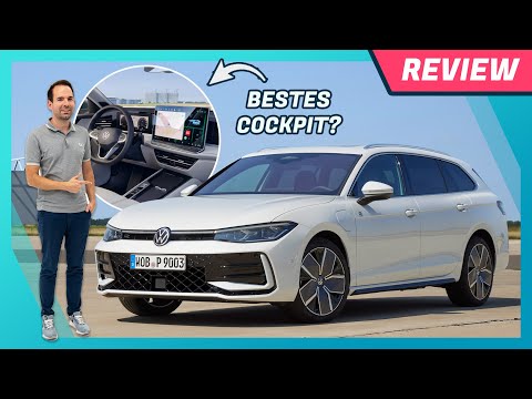 Neuer VW Passat Variant 2024: Alle Details zu Cockpit, IQ. Light, Antrieben, Bedienung & Platz!