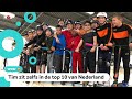 Stuntsteps zijn superpopulair en daardoor is het druk in de skatehal