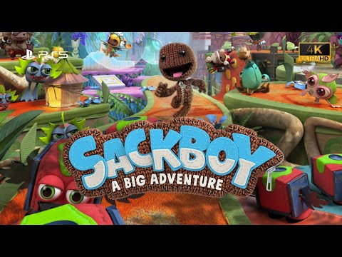 Sackboy: A Big Adventure | Full Game | No Commentary | PS5 | 4K 60FPS
