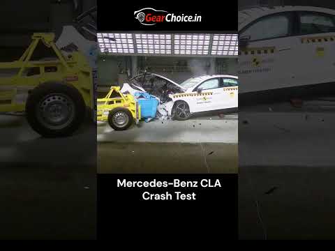 Mercedes-Benz CLA Crash Test 2025