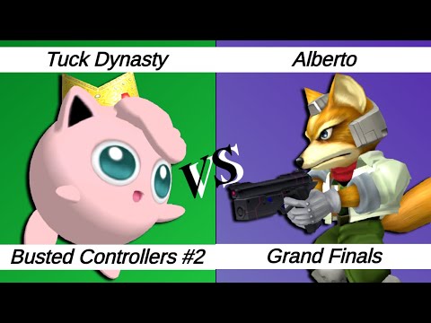 Busted Controllers #2 - GF - Tuck Dynasty (Jigglypuff) vs Alberto (Fox)