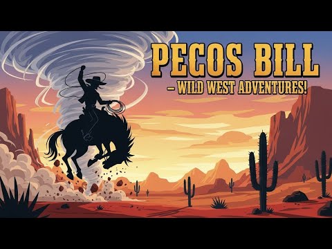 Fairy Tale Title | The Tale of Pecos Bill | Wild West Cowboy Adventures | Sleepy Tale