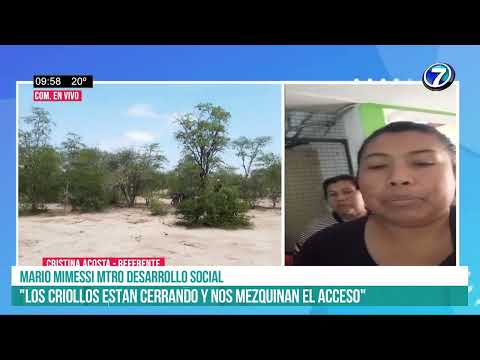 SALTA - Rivadavia Banda Sur: Originarios de comunidad Wichi La Mora reclaman por tierras