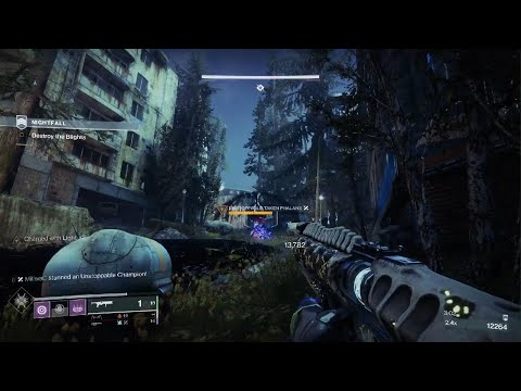 Solo flawless 100k platinum Master 1350 Lake of Shadows nightfall with upper platform boss cheese