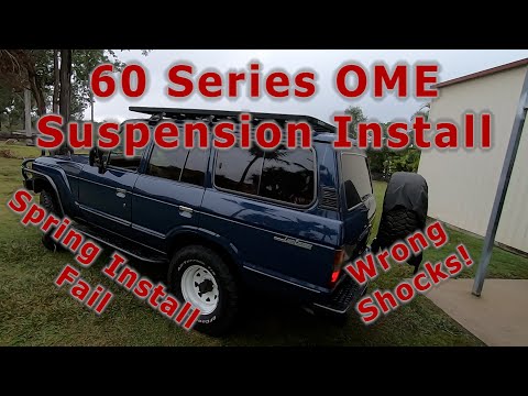 How to Install ARB Old Man Emu Suspension in a 60 Series Landcruiser
