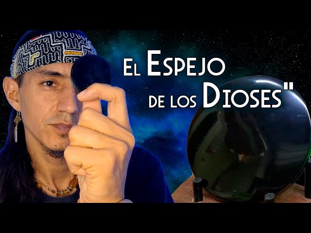 Vídeo relacionado con Hoite Espejo de obsidiana negra con soporte, placa redonda pulida de cristal natural de 12 cm para meditación y adivinación.
