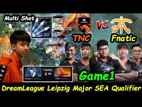 TNC Predator vs Fnatic | 23savage [Drow Ranger] Insane Multi Shot Game 1 Leipzig Major Playoff