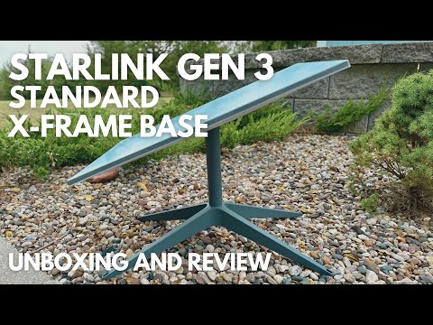 Watch the Starlink Standard X-Frame Base Video