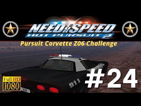 NFS: Hot Pursuit 2 (1080p)(60fps) - Part #24 - Pursuit Corvette Z06 Challenge