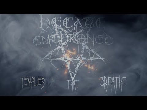 HECATE ENTHRONED - Temples that Breathe (Official Lyric Video)