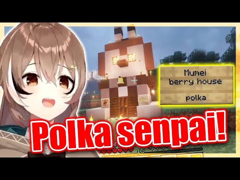 Holoyume's Shocking Reaction to Polka's Gift! Must See!