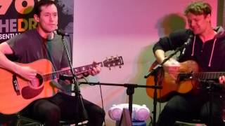 Hollerado - So It Goes (acoustic) @ 98.9 the Drive studio in Kingston